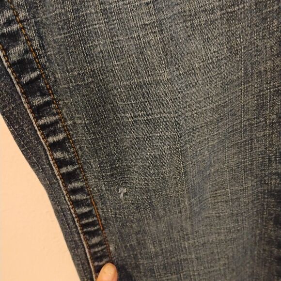 Y2K Arizona Low-rise Bootcut Denim Jeans Hip-huggers City Western Size 9 - Picture 11 of 13